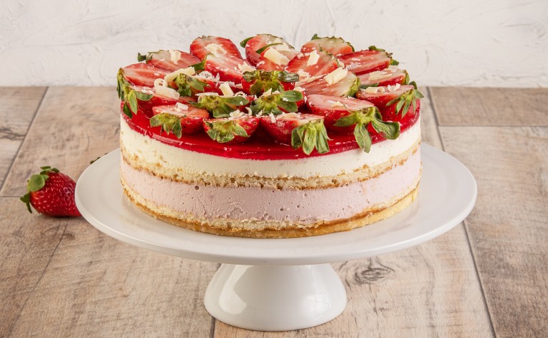 Quarksahne Erdbeere