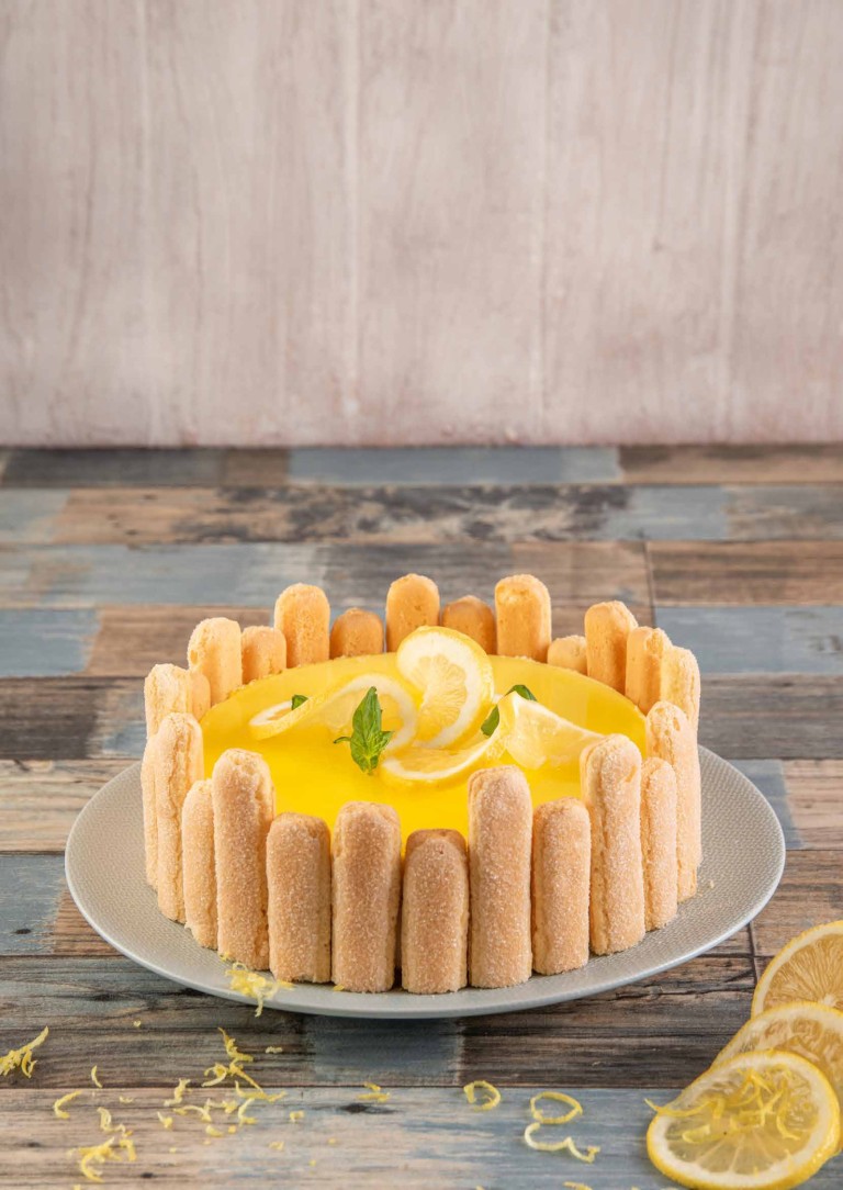 Buttermilch-Zitrone mit Holunderbl&uuml;te